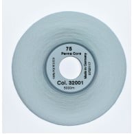 Gutermann Perma Core Tkt. Size75 Spool Size 5000m. Col.32001 Off White